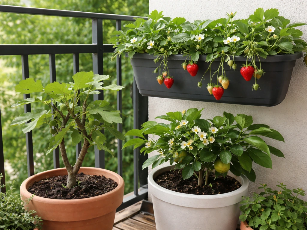 how to grow fruit in pots