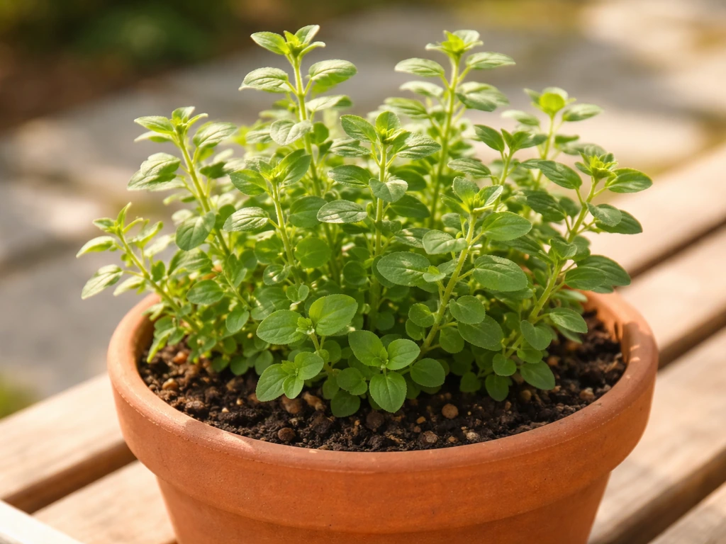 how to grow marjoram in pots