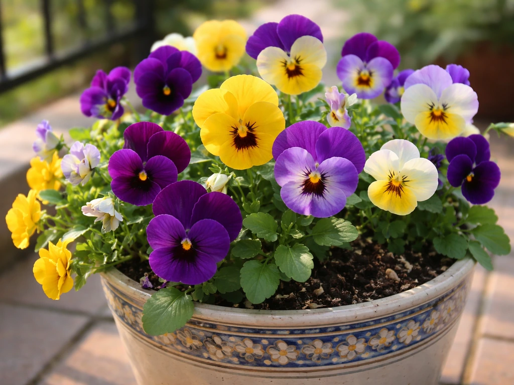 how to grow pansy in pots