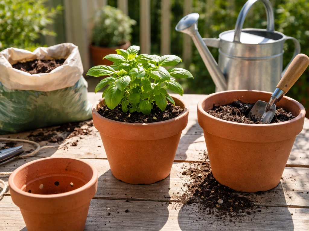 how to grow plant in pot