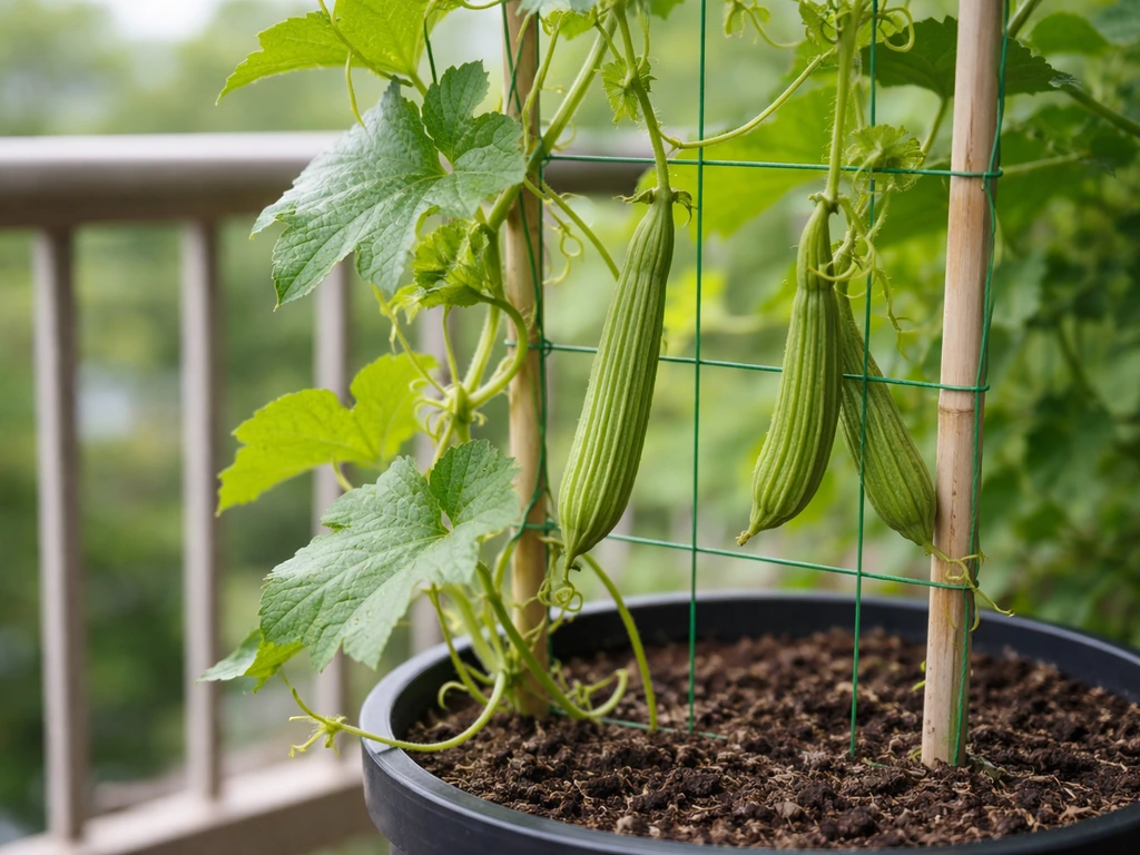 How to Grow Ridge Gourd at Home in Pots Step by Step