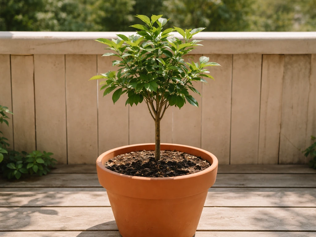 how to grow trees in pots